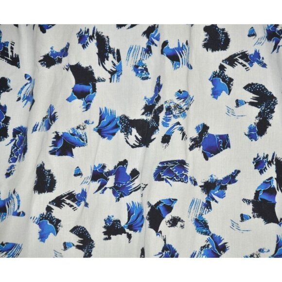 Robert Graham Blue Abstract Print Flip Cuff Men's 3XL Casual Button Front Shirt - Picture 7 of 11